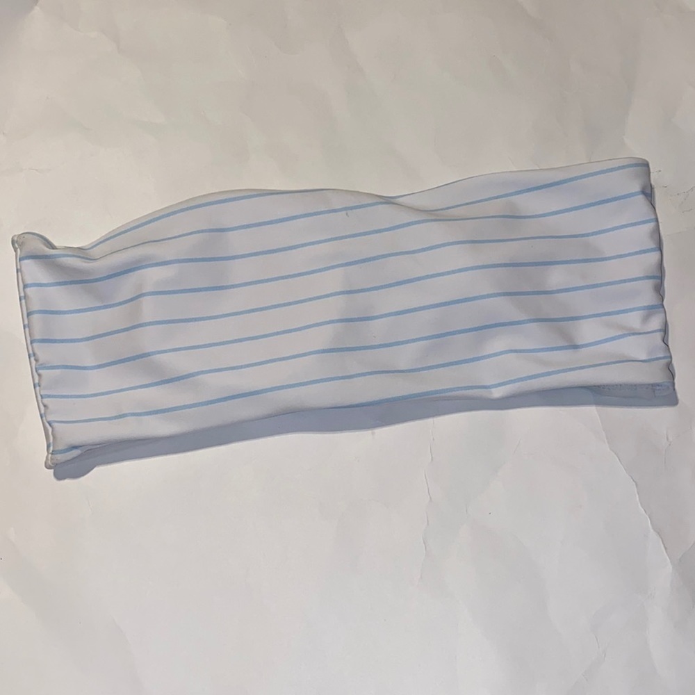 Zaful bandeau swim top